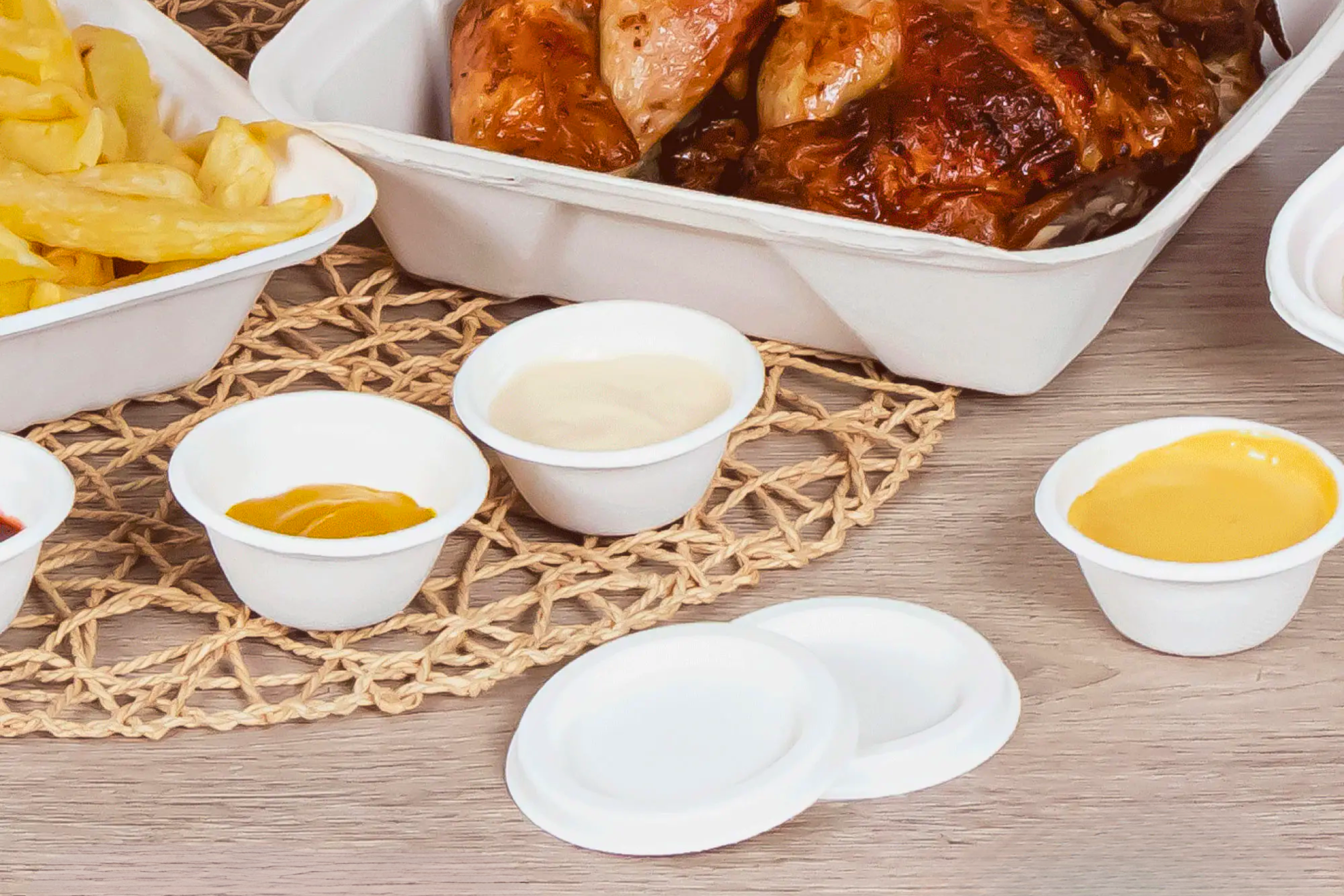 Copas ecológicas para salsas