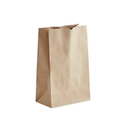 Bolsa ecológica de papel Kraft sin manija | 1/8 - 85 gr