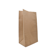 Bolsa ecológica de papel Kraft sin manija | 20 Lb - 90 gr