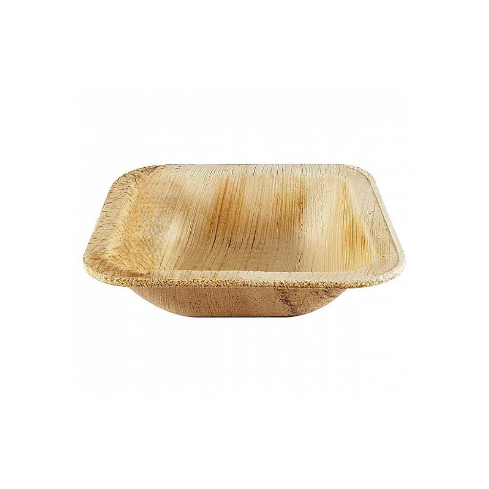 Bowl Areca cuadrado 14cm x 14cm | Paquete x 10 Uds