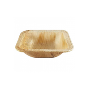 Bowl Areca cuadrado 14cm x 14cm | Paquete x 10 Uds