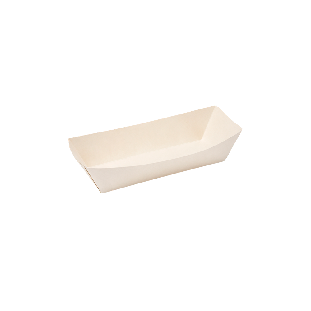 Plato Canoa de cartón Earth Pact | #1 - 12 cm x 9 cm x 4 cm