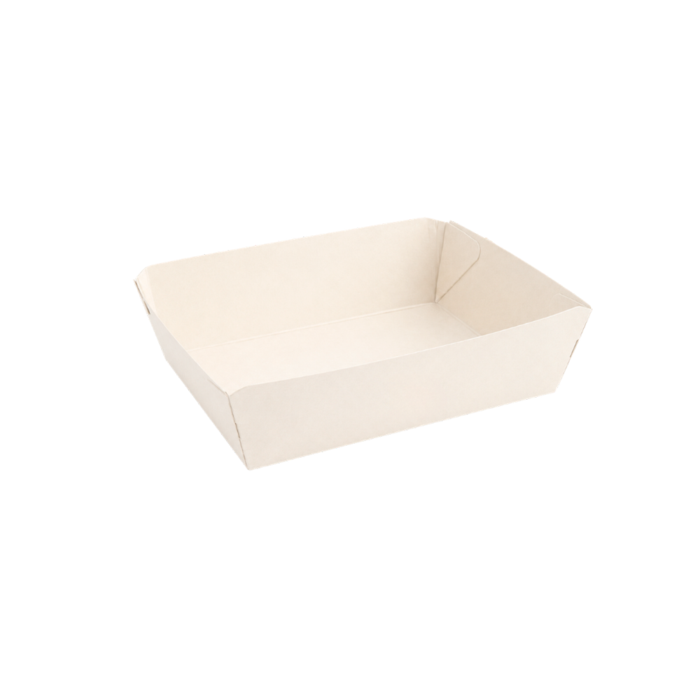 Plato Canoa de cartón Earth Pact | #2 - 17 cm x 13 cm x 5 cm (Plegadiza)