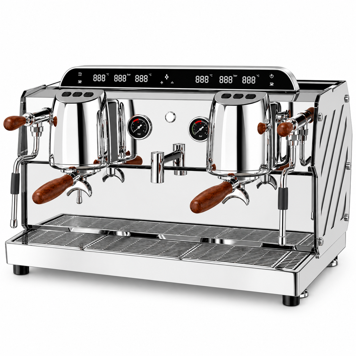 Máquina de Café Espresso Profesional 2 Grupos Hambach Tank 2