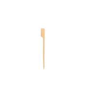 Pincho de madera para entradas | Pala corta - 9 cm