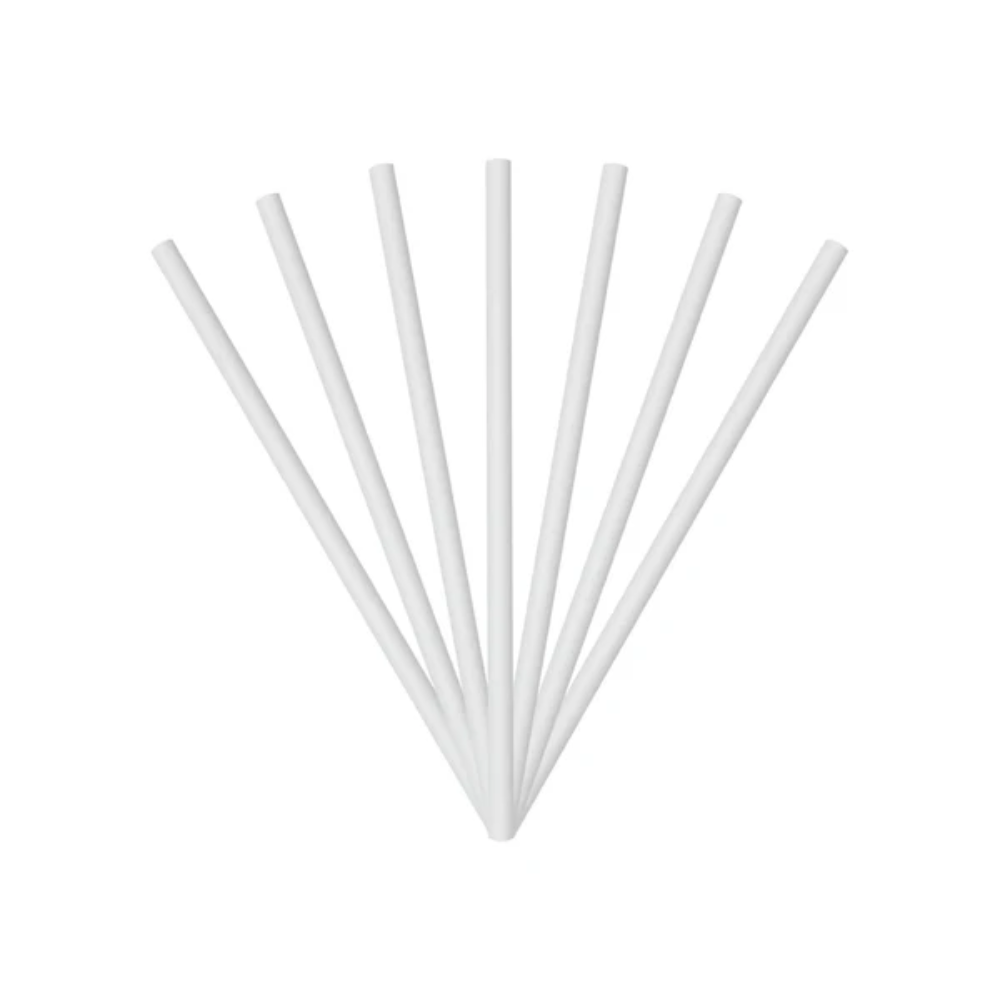 Pitillo de papel con envoltura | Blanco