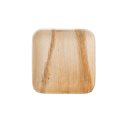 Plato Areca cuadrado pequeño 15x15 | Paquete x 10 Uds