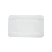Plato de cartón blanco | Rectangular 13x21