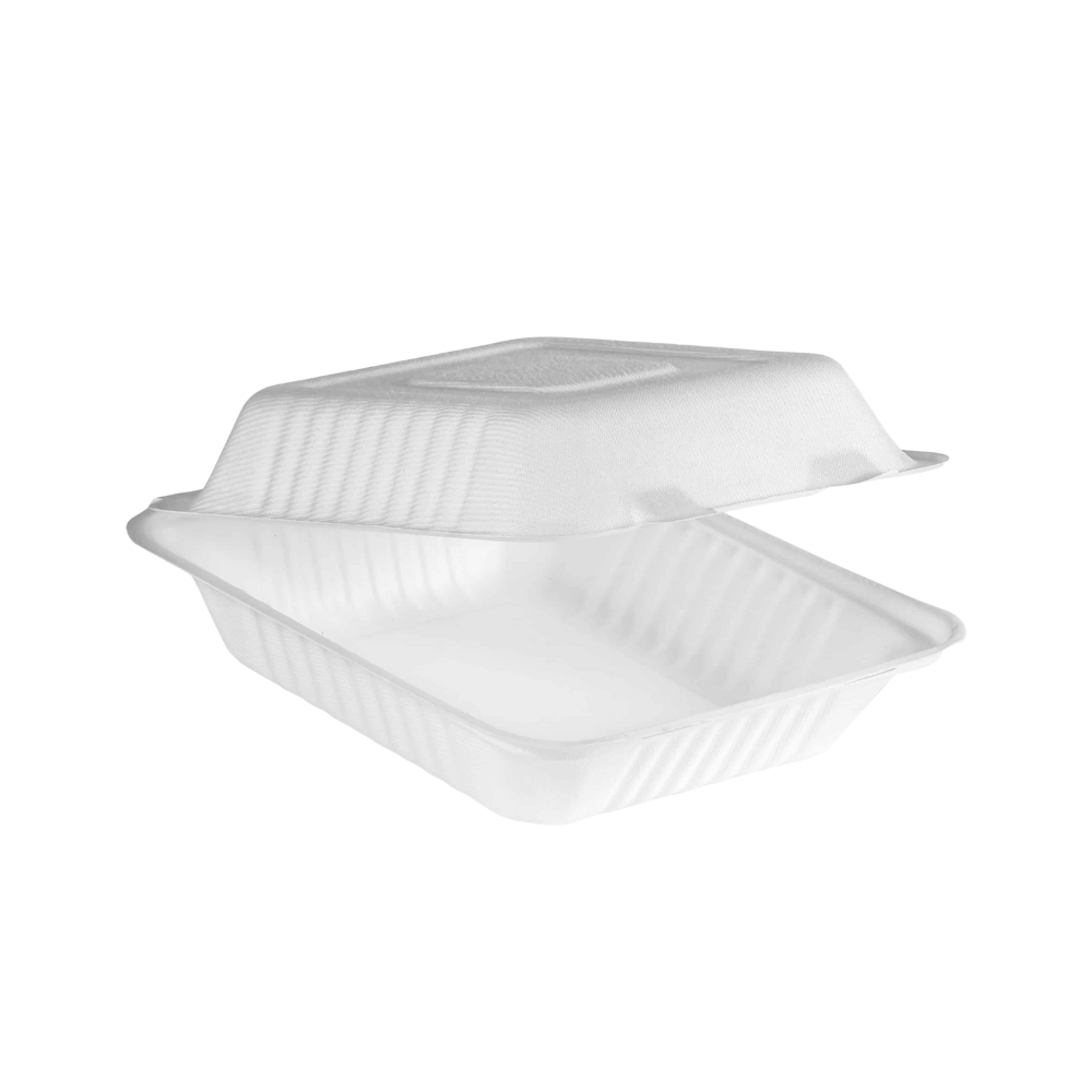Portacomida biodegradable pulpa de papel | P1