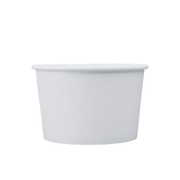 Tazón blanco de cartón ecológico | 12 oz