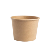 Tazón de cartón kraft sin tapa | 12 oz - 350 ml