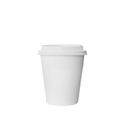 Vaso de cartón con tapa PS viajera | 9 oz - 266 ml